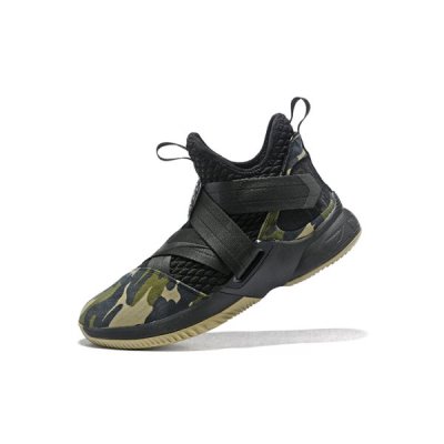 Nike Erkek Lebron Soldier 12 Sfg Camo / Siyah Basketbol Ayakkabısı Türkiye - CR5EM3G6